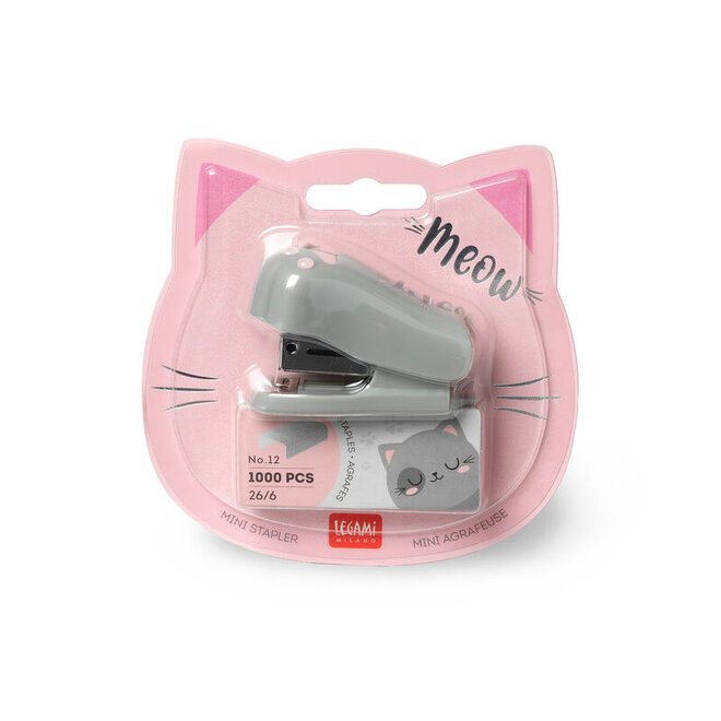 Mini stapler - Kitty