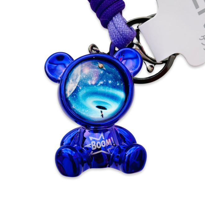 Keychain - Face Shield Bear