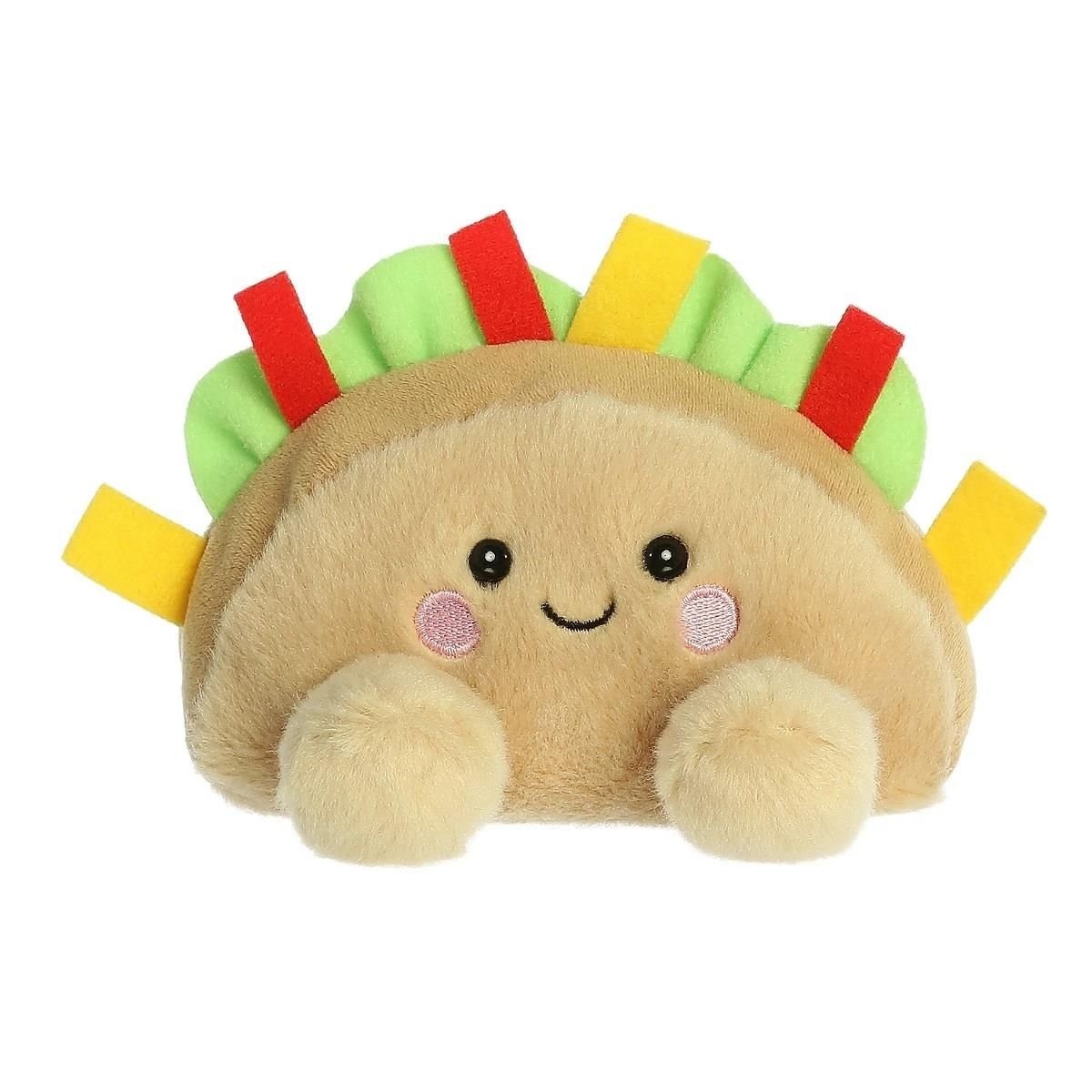 Palm Pals Fiesta Taco knuffeltje - 13 cm