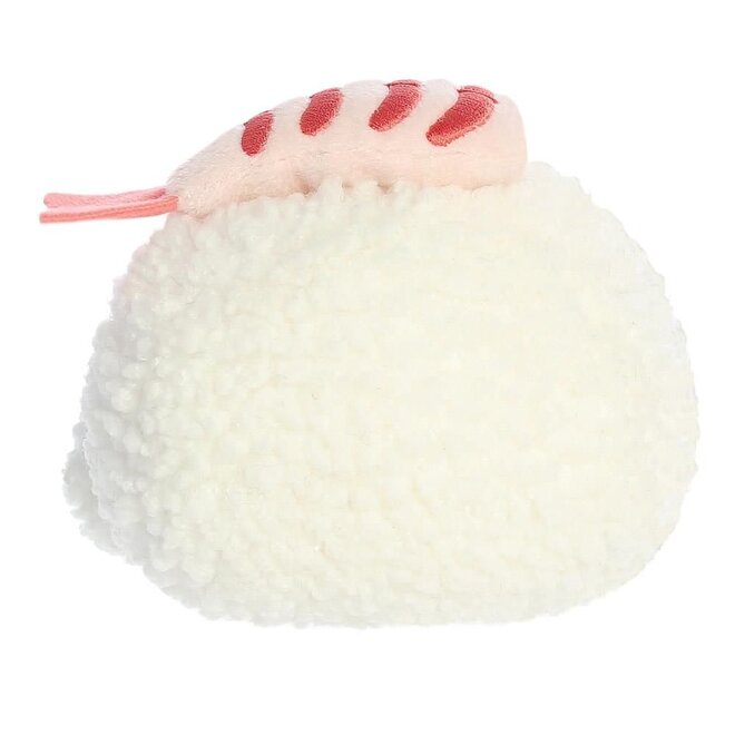 Sushi met garnaal knuffeltje - 13 cm