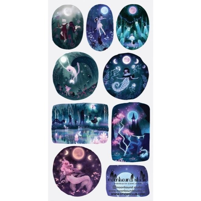 Sticker sheet - Moonlight Magic