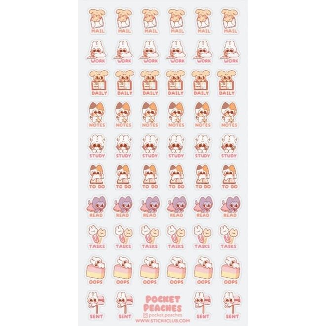 Stickervel - Planner Cuties