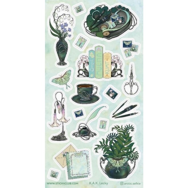 Sticker sheet - Washi Desk Decor