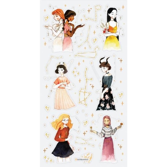 Sticker sheet - Zodiac Dreamers 2