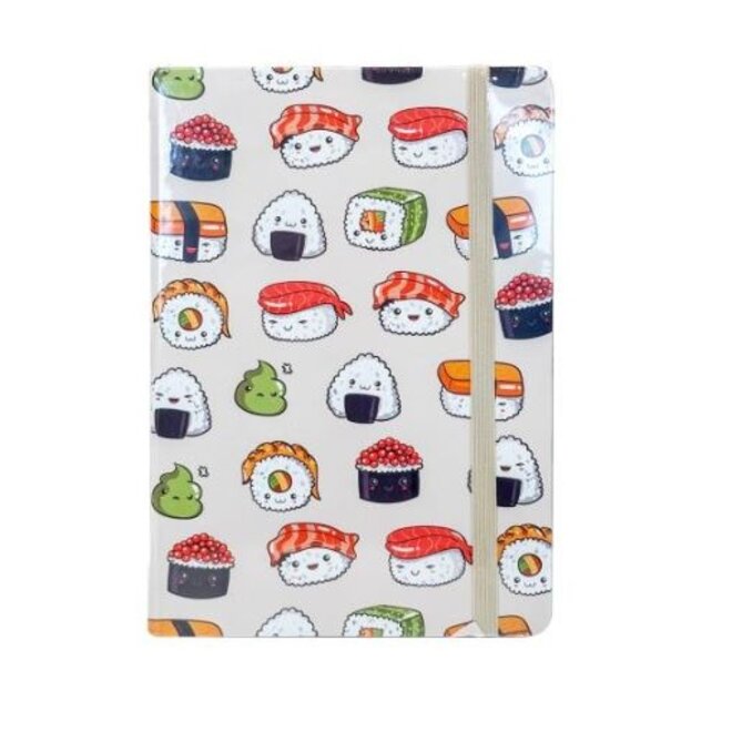 Hardcover notebook A5 - Sushi