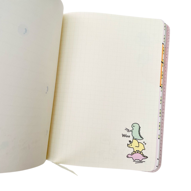 Squishy notebook A5 - Dino