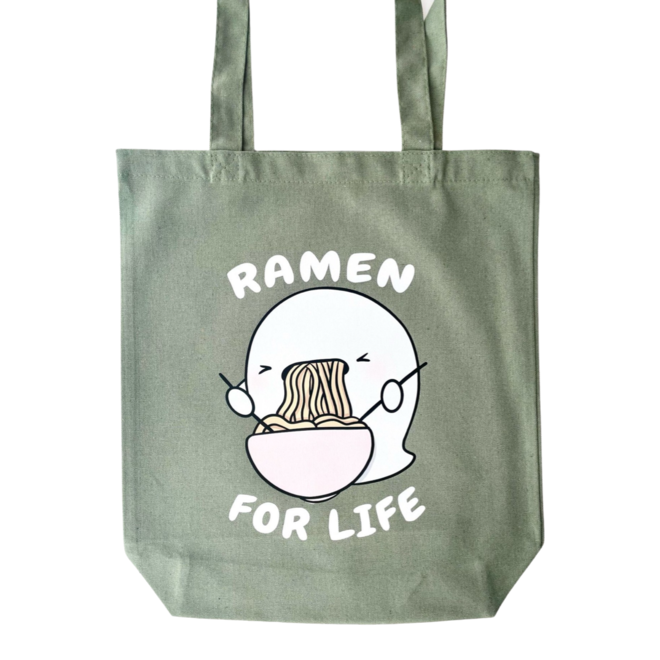 Totebag - Ramen for life (diverse kleuren)