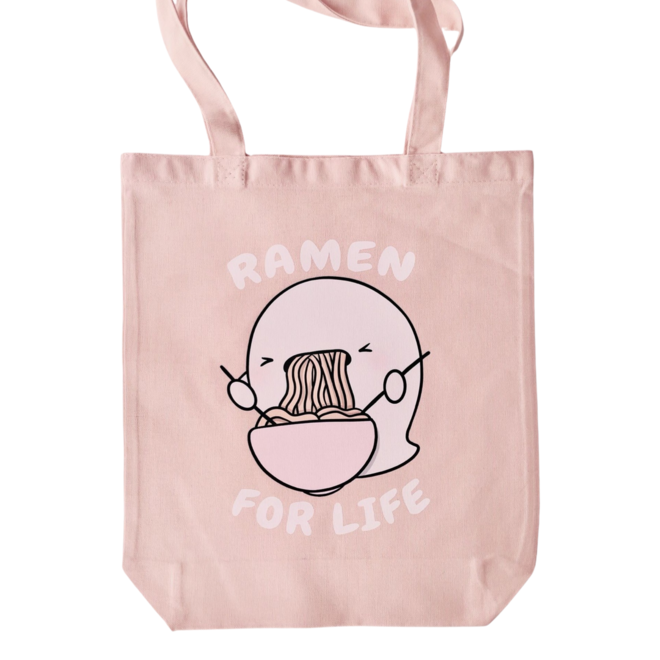 Totebag - Ramen for life (various colors)