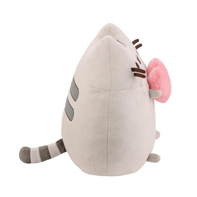 Pusheen with heart - 24 cm