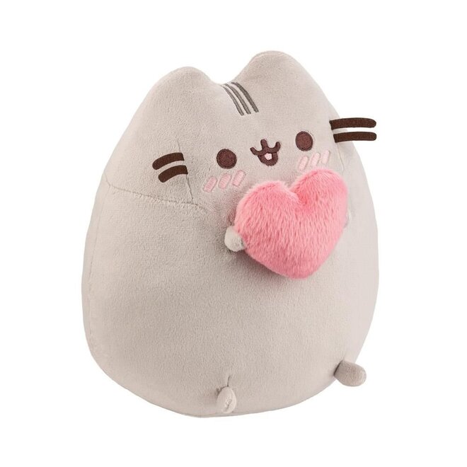 Pusheen met hart - 24 cm