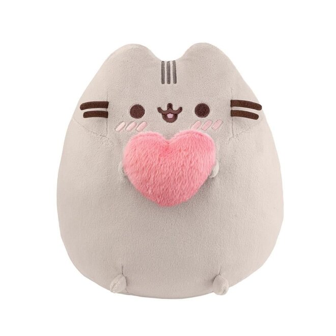 Pusheen with heart - 24 cm