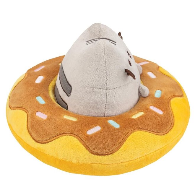 Pusheen in chocolade donut - 18 cm