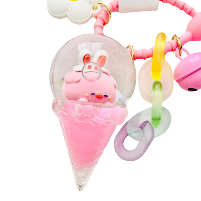 Keychain - Ice Cream Cone