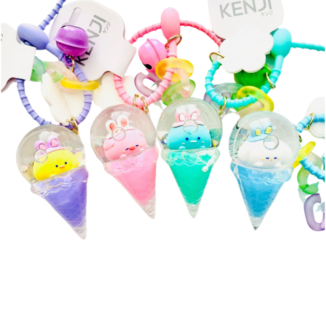 Keychain - Ice Cream Cone