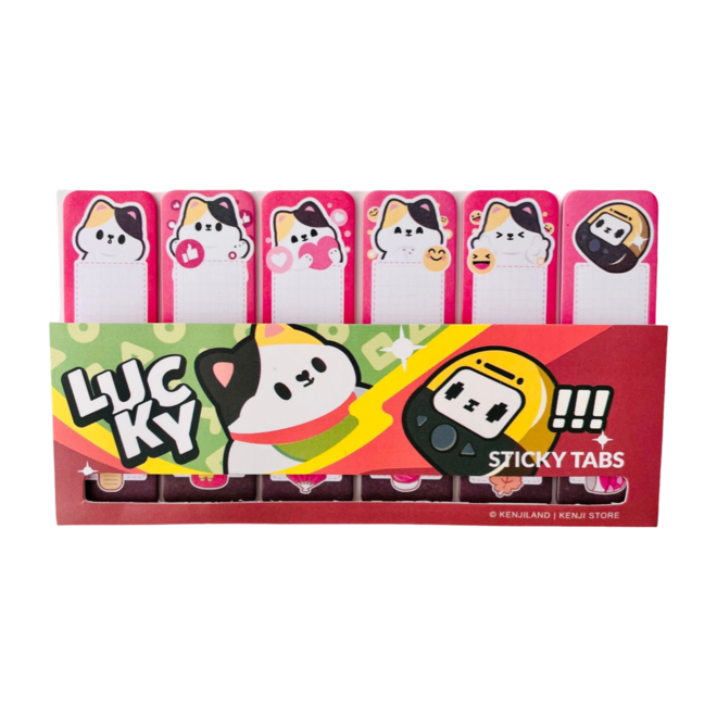 Sticky Mini Tabs  - Lucky
