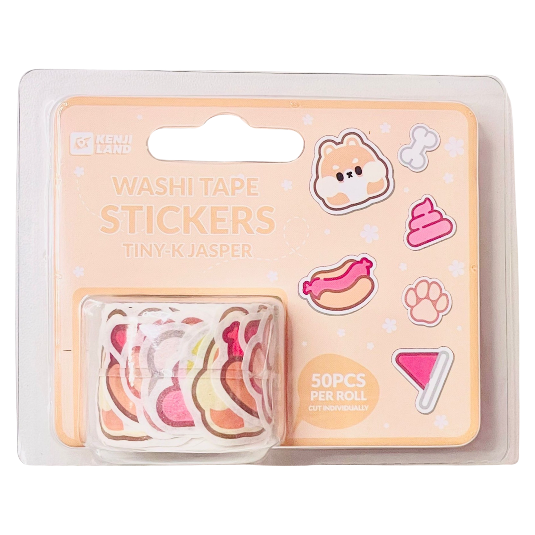 Kenji Washi tape stickers - Tiny K Jasper
