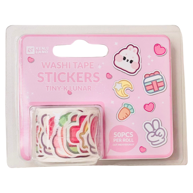 Washi tape stickers - Tiny K Lunar