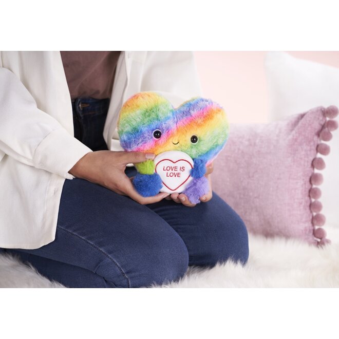 Rainbow plush - Love is love - 18 cm