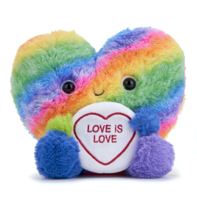 Rainbow plush - Love is love - 18 cm