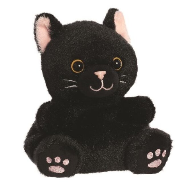 Black cat plushie - 13 cm