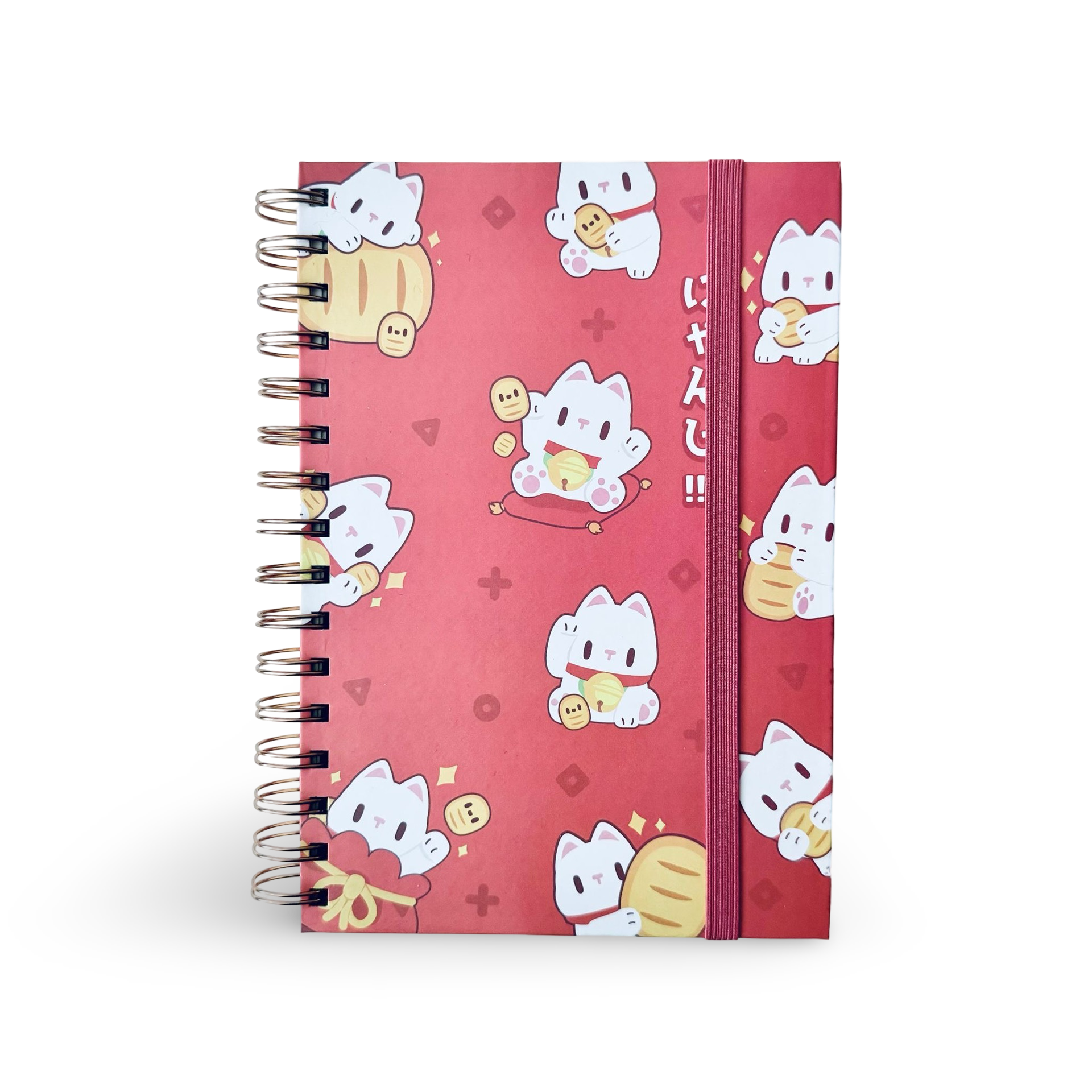 Kenji Notebook Hardcover Ring A5 - KLAND NYAN - JI