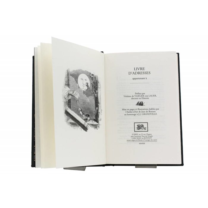 J.J. Grandville J.J. Grandville - Livre d'adresses