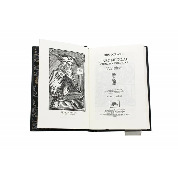 Hippocrate de Cos  Hippocrate de Cos  - L'Art Médical, Sciences et Doctrine - Tome 3