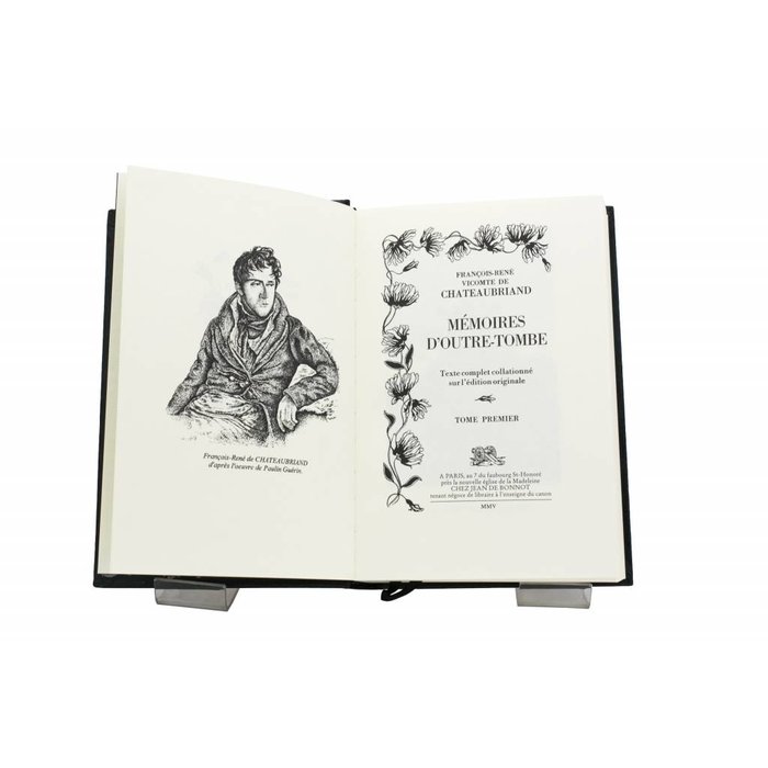 Chateaubriand, François-René de  Chateaubriand, François-René de  - Mémoires d'Outre-Tombe - Tome 1