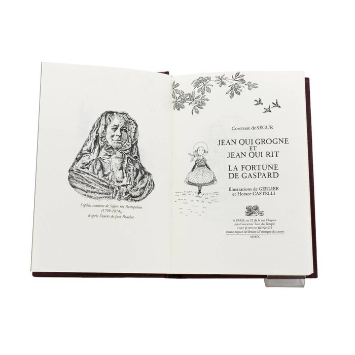 Ségur (Comtesse de) Ségur (Comtesse de) - Jean qui grogne et Jean qui rit - La Fortune de Gaspard -