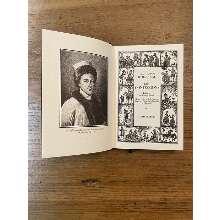 Jean-jacques Rousseau - Les confessions - Collection en 2 volumes