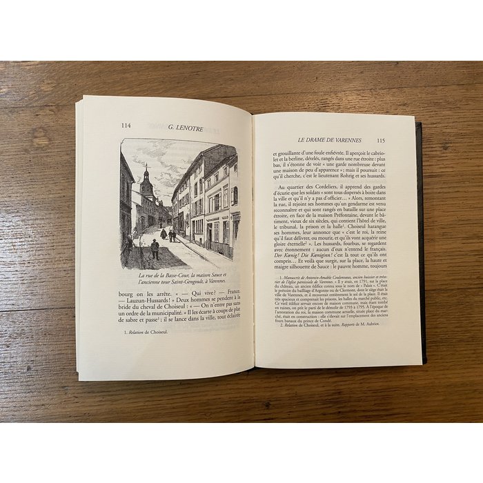 Lenotre G.  Ensemble de Lenotre G.  - Drame de Varennes et Le Vrai Chevalier de Maison-Rouge