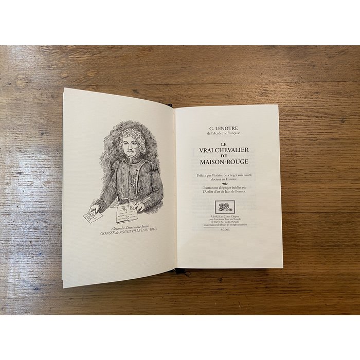 Lenotre G.  Ensemble de Lenotre G.  - Drame de Varennes et Le Vrai Chevalier de Maison-Rouge