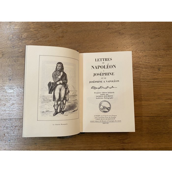 Anonyme Lettres de Napoléon à Joséphine