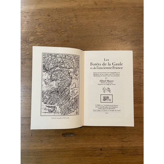 Maury (Alfred)  Maury (Alfred)  - les Forêts de la Gaule