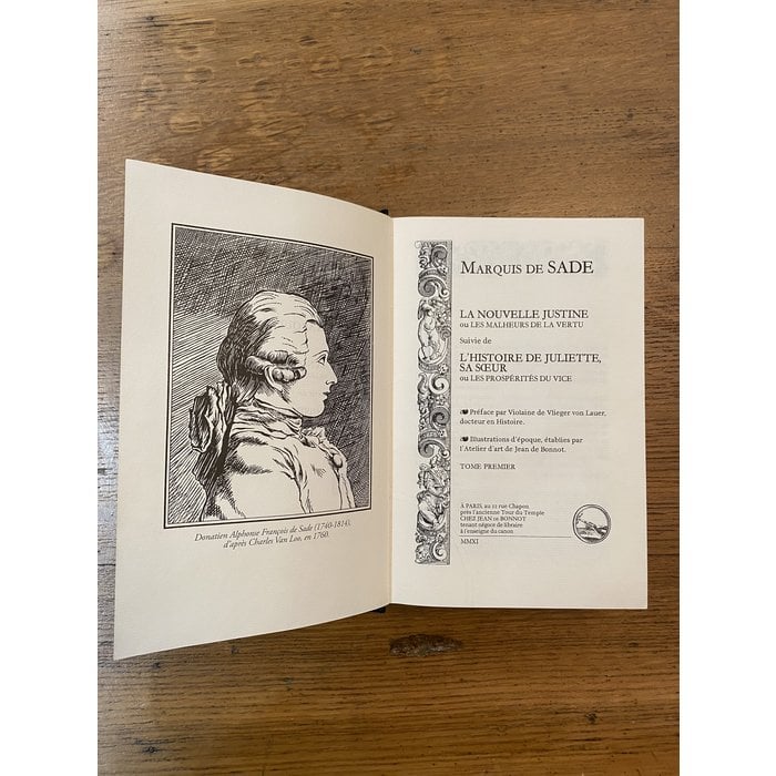 Marquis de Sade* - Collection en 4 volumes