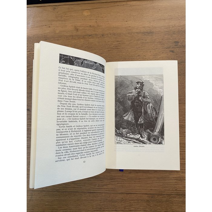 Verne (Jules) Verne (Jules) - L'Ile Mystérieuse, première  et deuxième partie