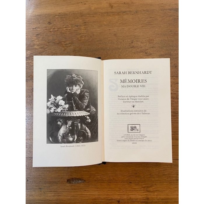 Bernhardt (Sarah) Bernhardt (Sarah) - Ma double vie, Mémoires