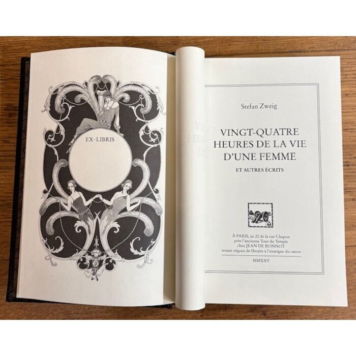 Vingt-quatre heures de la vie d'une femme et autres écrits de Stefan ZWEIG
