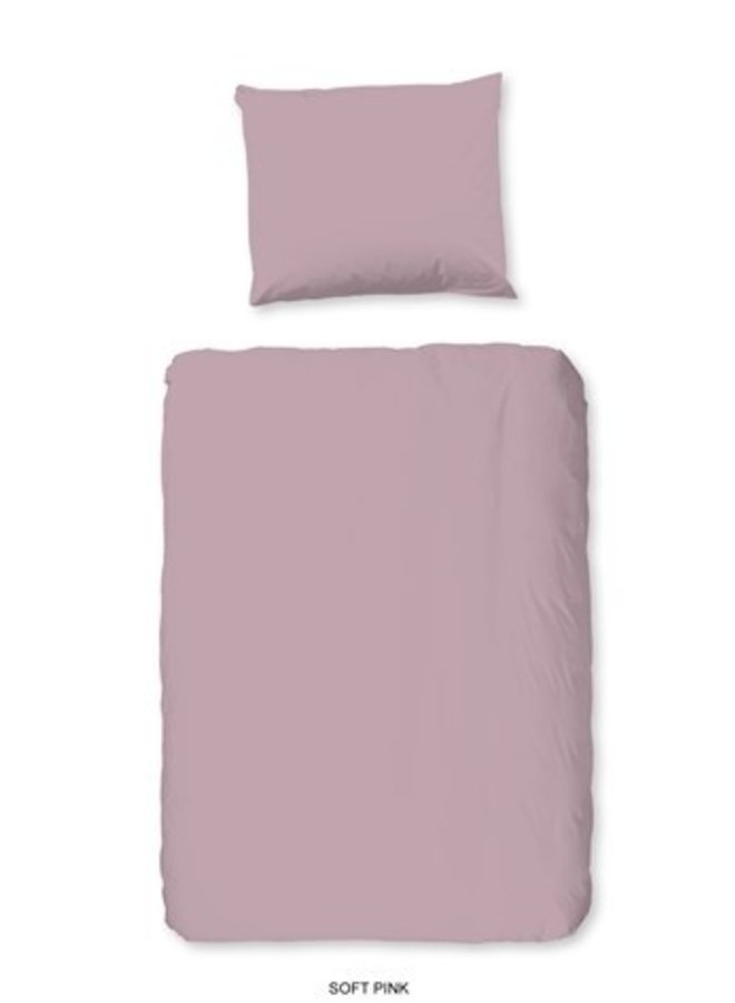 Waar Protestant Vertrouwelijk Uni baby dekbedovertrek roze 100x135 cm - TrendyBed