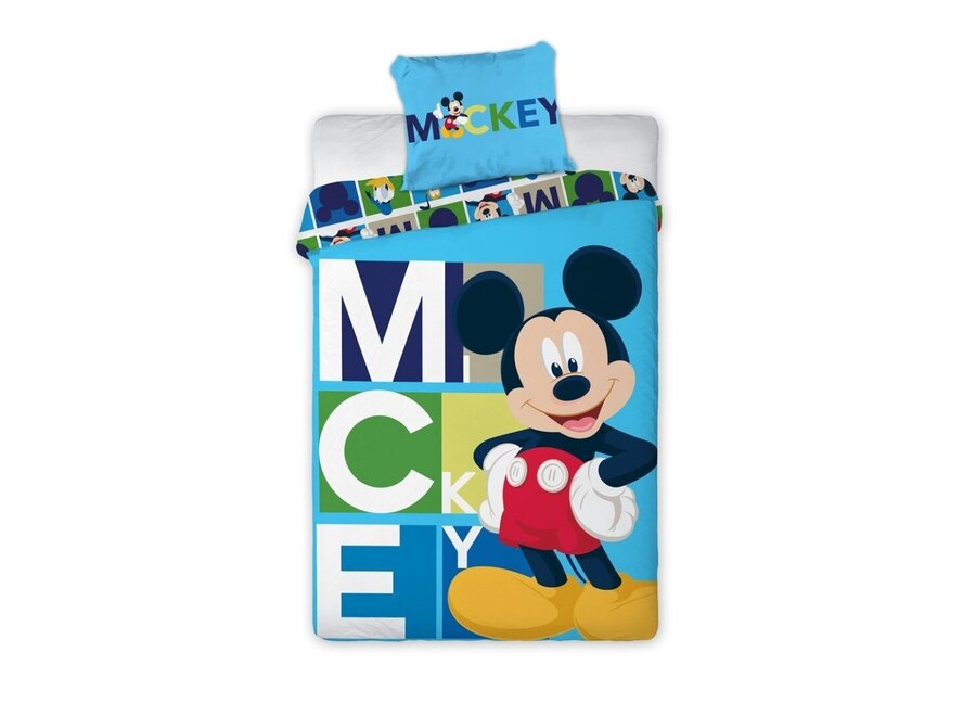 Mickey Mouse dekbedovertrek MCE microvezel - 140x200 + 63x63 cm