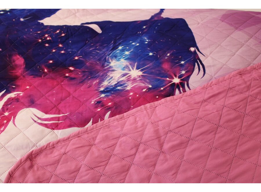 Sprei Magical Unicorn - 1-persoons (170x210 cm)