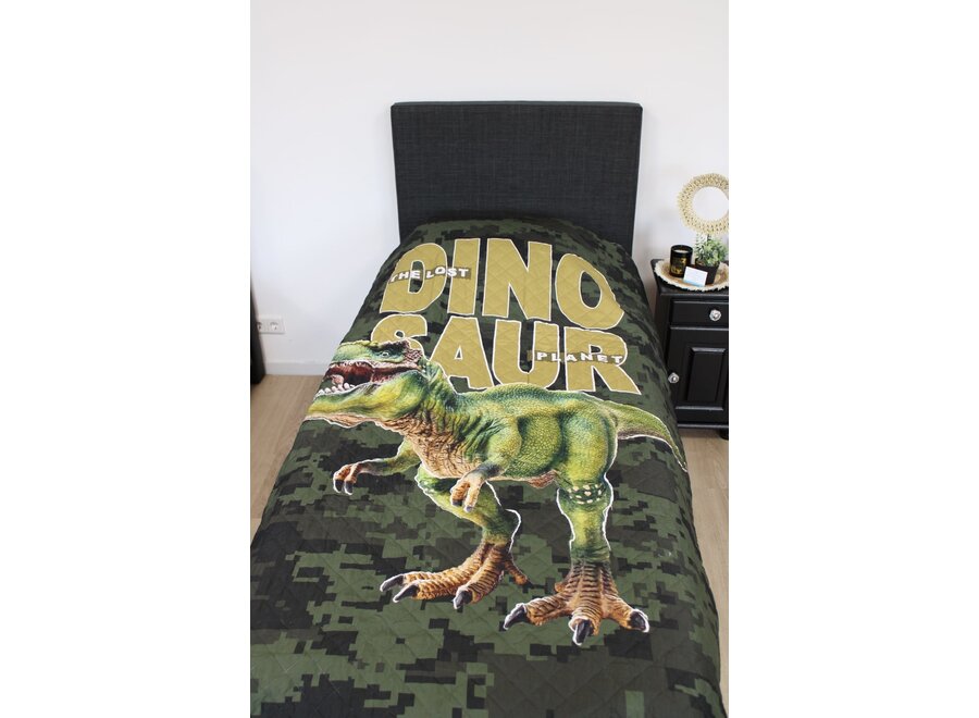 Sprei Lost Dinosaur - 1-persoons (170x210 cm)