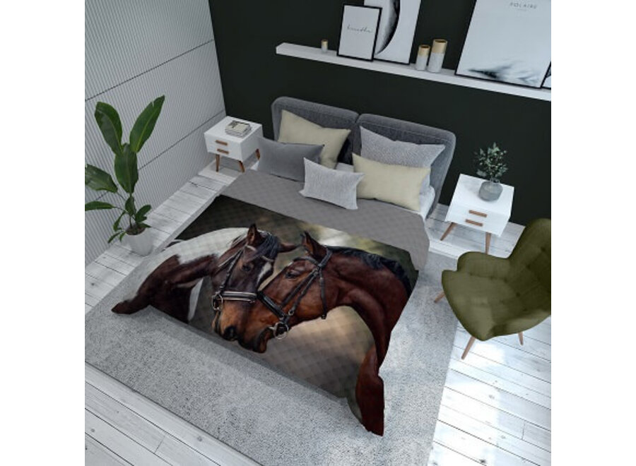 Sprei Paarden - 2-persoons