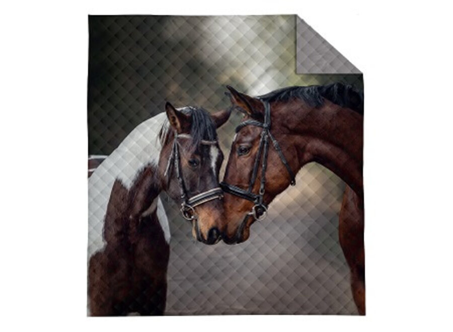 Sprei Paarden - 2-persoons (220x240 cm)
