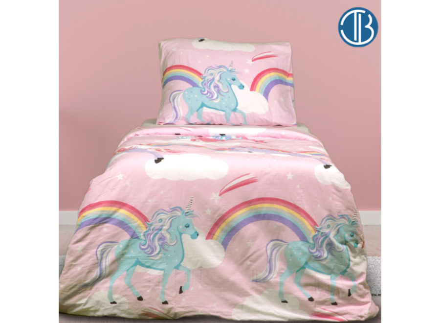 Decoware® My little unicorn kinderdekbedovertrek - katoen - eenpersoons