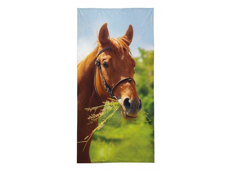 Strandlaken Paard - katoen - 70x140 cm