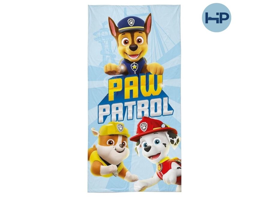 Paw Patrol strandlaken Chase, Rubble & Marshall - 70x140 cm