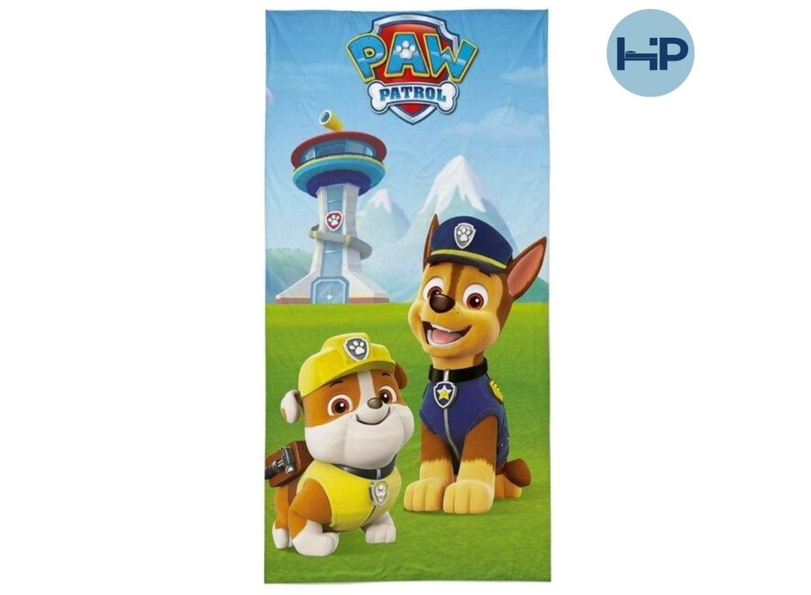 Paw Patrol strandlaken Chase & Rubble - 70x140 cm