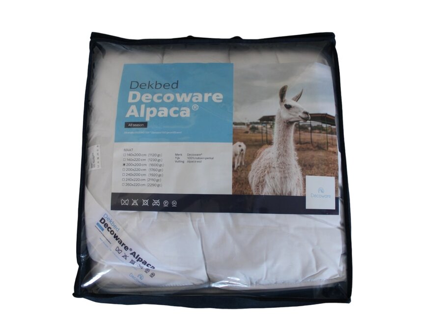 Alpaca wol dekbed- all season - 400 gsm