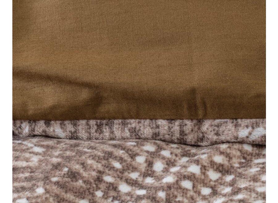 Dreamhouse dekbedovertrek Aria bruin - signature velvet